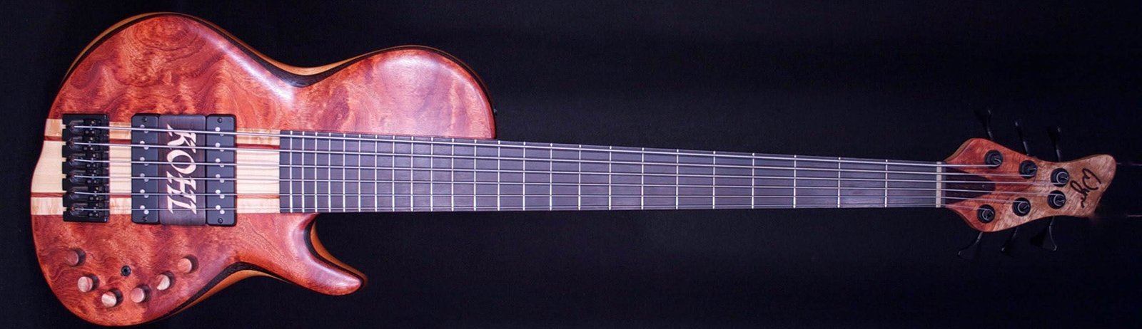 The gear that upgraded my skill and sound: My custom WYN six-string bass